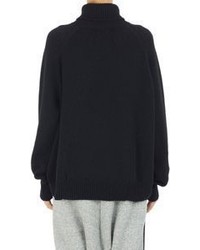 Yohji Yamamoto Regulation Oversized Turtleneck Sweater Black S