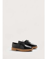 Violeta BY MANGO Lace Up Oxford Shoes