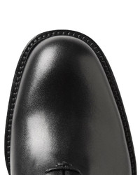 Jil Sander Whole Cut Polished Leather Oxford Shoes