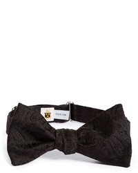 Black Paisley Bow-tie