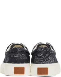 Good News Black Opal Paisley Sneakers