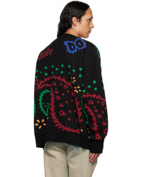 Rhude Black Bandana Sweater