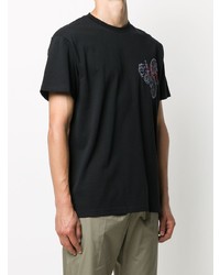 JW Anderson Paisley Embroidered T Shirt