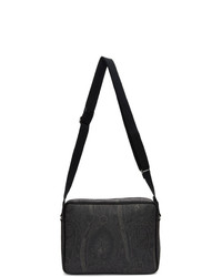 Etro Black Paisley Messenger Bag