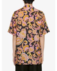 Gucci Paisley Print Short Sleeved Shirt