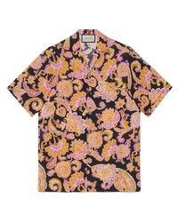 Gucci Paisley Print Short Sleeved Shirt