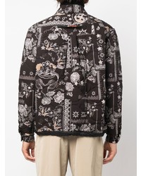 Etro Graphic Print Quilted Shirt