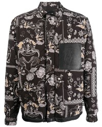 Etro Graphic Print Quilted Shirt