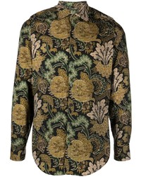 Etro Paisley Jacquard Long Sleeve Shirt