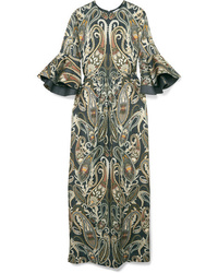 Chloé Ruffled Jacquard Dress