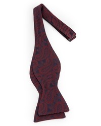 Ted Baker London Midnight Paisley Silk Bow Tie