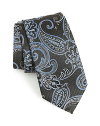 Nordstrom Men's Shop Bennett Paisley Silk X Long Tie