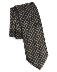 BOSS Paisley Silk Skinny Tie