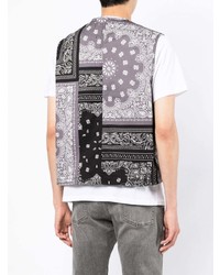 FIVE CM Bandana Patchwork Vest