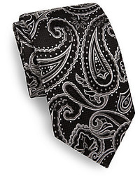 Burma Bibas Large Paisley Silk Tie