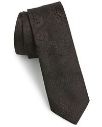 Hugo Paisley Woven Silk Tie