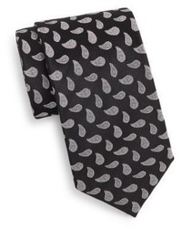 Saks Fifth Avenue Paisley Silk Tie