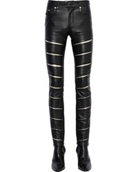 Saint Laurent 15cm Skinny Lam Nappa Leather Pants
