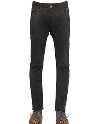 House of Holland 165cm Skinny Fit Suede Pants