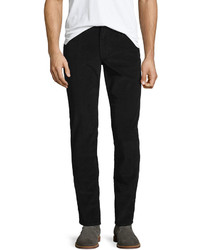 Vince 718 Slim Fit Corduroy Pants Black