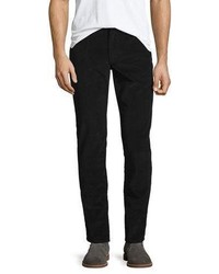 Vince 718 Slim Fit Corduroy Pants Black