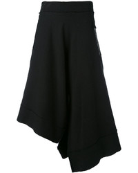 Y's Asymmetric Cropped Trousers
