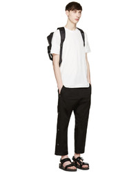 Y-3 Black Bar Tack Trousers