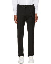Valentino Black Belted Trousers