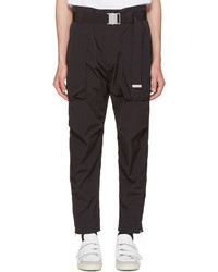 Helmut Lang Black Belted Trousers
