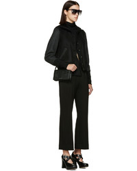 Marc Jacobs Black Compact Jersey Trousers