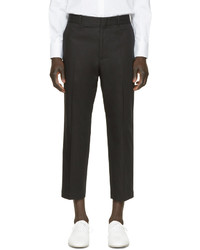 Alexander McQueen Black Cotton Trousers