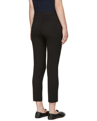 Acne Studios Black Cropped Saville Trousers