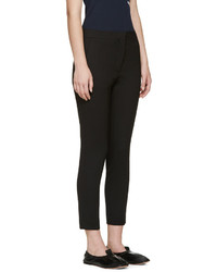 Acne Studios Black Cropped Saville Trousers