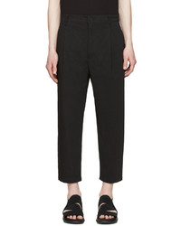 Helmut Lang Black Cropped Trousers