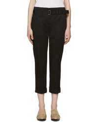 3.1 Phillip Lim Black Cropped Utility Trousers