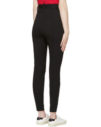Dsquared2 Black High Rise Zip Trousers