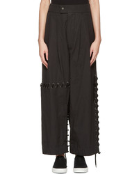 Craig Green Black Laced Trousers
