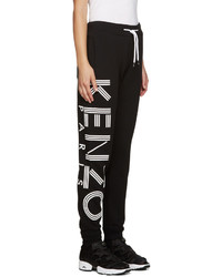 Kenzo Black Logo Lounge Pants