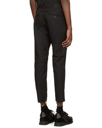 DSQUARED2 Black Military Trousers
