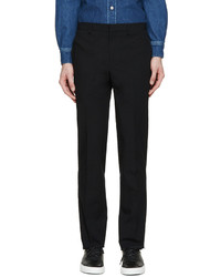 Givenchy Black Seersucker Trousers