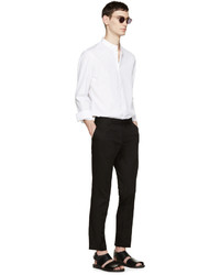Dolce & Gabbana Black Slim Fit Trousers