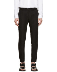 Dolce & Gabbana Black Slim Fit Trousers