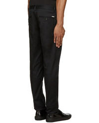 DSQUARED2 Black Twill Tokyo Trousers