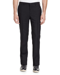 Givenchy Chain Trim Flat Front Trousers