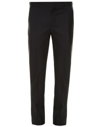 Alexander McQueen Contrast Piping Slim Leg Tailored Trousers