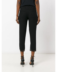 Ann Demeulemeester Cropped Slim Fit Trousers