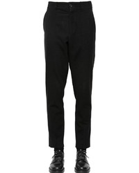 Damir Doma 18cm Wool Pants With Front Band Patches