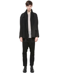 Damir Doma Wool Pants With Contrasting Color Seams