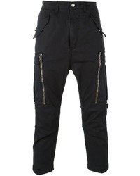 Diesel Black Gold Cropped Trousers