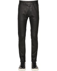 Diesel Black Gold Stretch Nappa Leather Pants